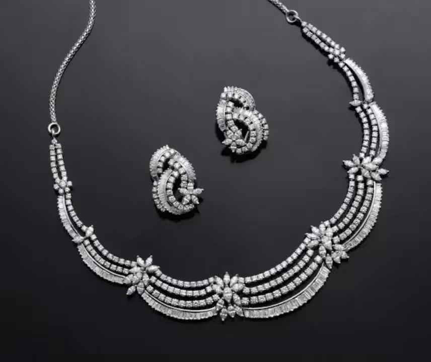 Diamond Necklace Set